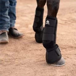 J5 Equine Premium Splint Boots -Equestrian Equipment Store 34534 black 1