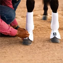 J5 Equine Premium Splint Boots -Equestrian Equipment Store 34534 white 2