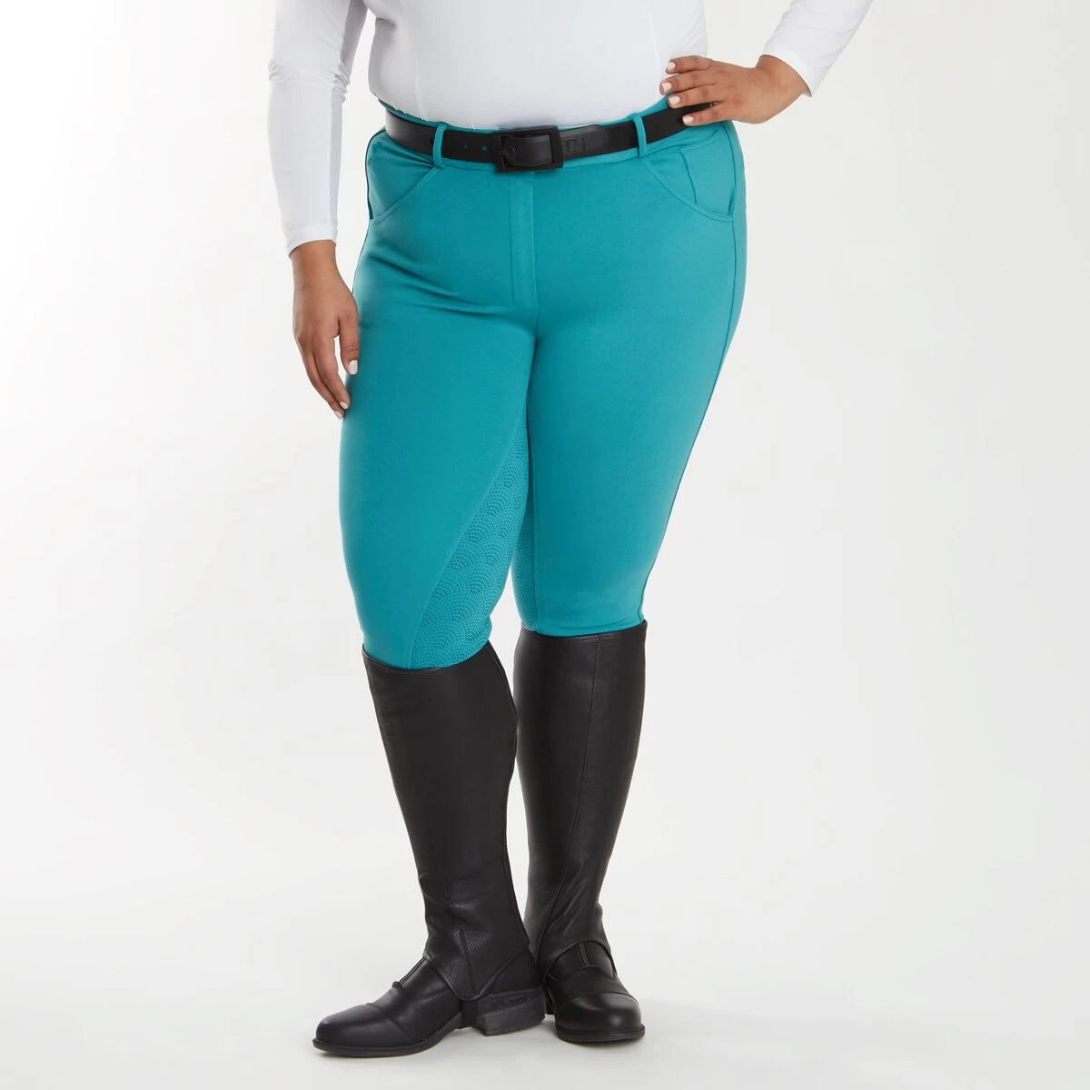Piper Knit High-Rise Breeches By SmartPak - Full Seat 19 Piper Knit High-Rise Breeches By SmartPak - Full Seat - Image 19