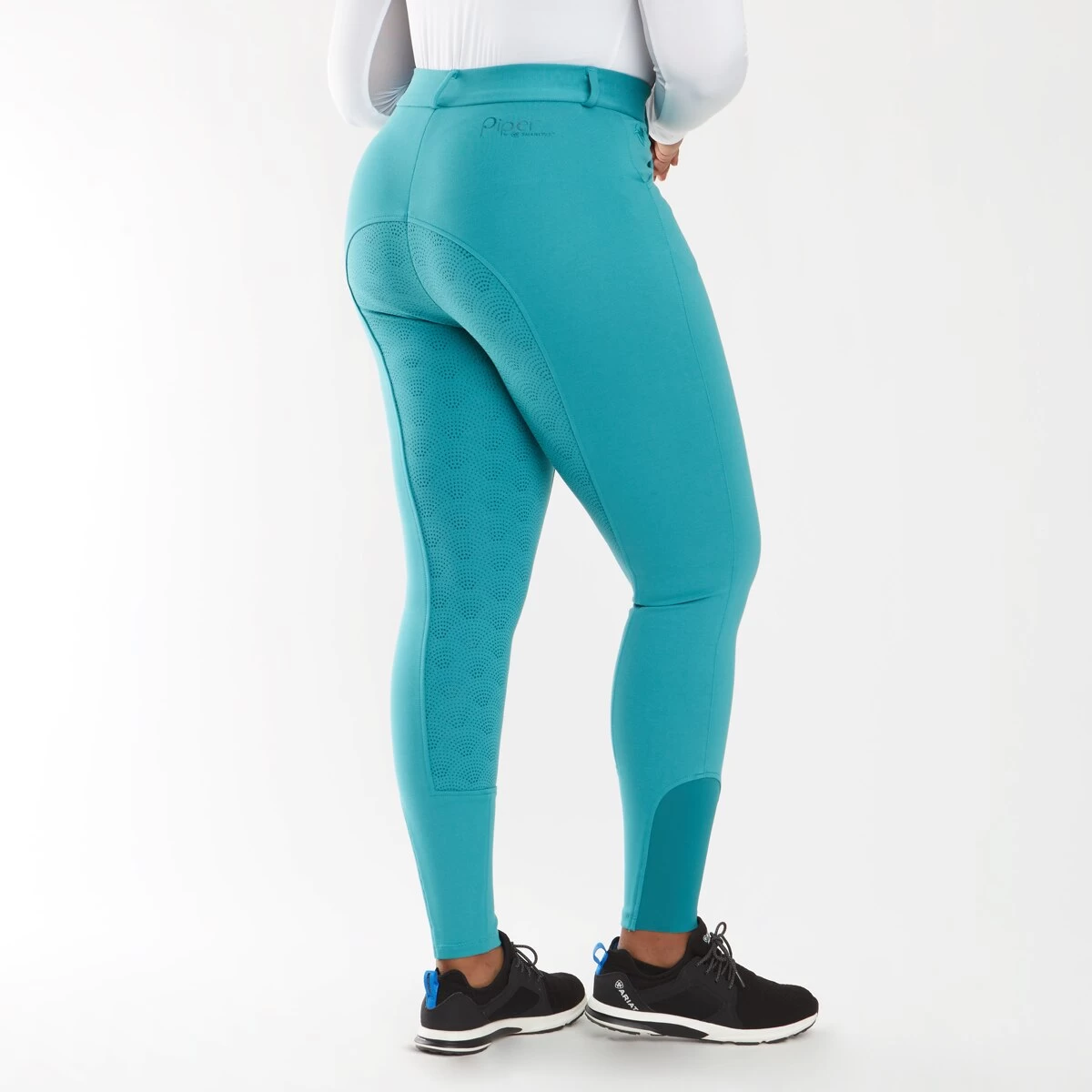 Piper Knit High-Rise Breeches By SmartPak - Full Seat 18 Piper Knit High-Rise Breeches By SmartPak - Full Seat - Image 18