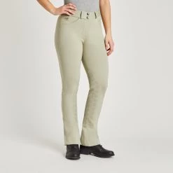 Piper Knit Mid-Rise Boot Cut Breeches By SmartPak - Knee Patch - Clearance! -Equestrian Equipment Store 34551 sage 2