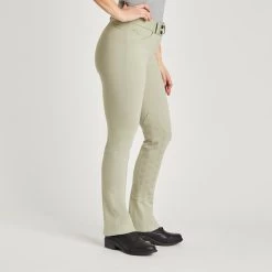 Piper Knit Mid-Rise Boot Cut Breeches By SmartPak - Knee Patch - Clearance! -Equestrian Equipment Store 34551 sage 3