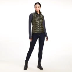 Ariat Ideal Down Vest - Clearance! -Equestrian Equipment Store 34573 forestmist 4