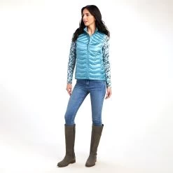 Ariat Ideal Down Vest - Clearance! -Equestrian Equipment Store 34573 iridescentarctic 4