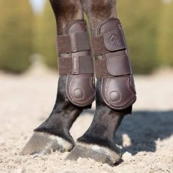 LeMieux Capella Leather Tendon Boots -Equestrian Equipment Store 34749 brown 3