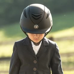 One K Defender Jr MIPS Matte Helmet -Equestrian Equipment Store 34779 black l3