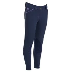 Piper Kids Evolution Breeches By SmartPak - Knee Patch - Clearance! -Equestrian Equipment Store 34956 navydarkiris 26519