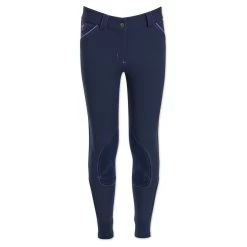 Piper Kids Evolution Breeches By SmartPak - Knee Patch - Clearance! -Equestrian Equipment Store 34956 navydarkiris 26521