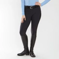 SmartTherapy® ThermoBalance® Ceramic Fusion Breeches - Knee Patch -Equestrian Equipment Store 34986 black 17172