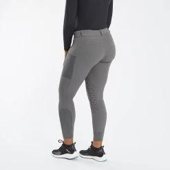 SmartTherapy® ThermoBalance® Ceramic Fusion Breeches - Knee Patch -Equestrian Equipment Store 34986 charcoal 4