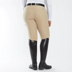 Piper Classic II Show Low-Rise Breeches By SmartPak - Knee Patch -Equestrian Equipment Store 35140 tan 18510