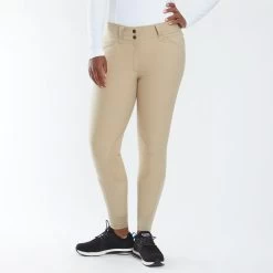 Piper Classic II Show Low-Rise Breeches By SmartPak - Knee Patch -Equestrian Equipment Store 35140 tan 19670