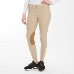 Piper Classic II Show Low-Rise Breeches By SmartPak - Knee Patch -Equestrian Equipment Store 35140 tantan 25925