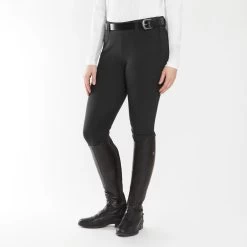Piper Classic II Low-Rise Side Zip Breeches By SmartPak - Knee Patch 28 Piper Classic II Low-Rise Side Zip Breeches By SmartPak - Knee Patch -Equestrian Equipment Store 35141 black 17295
