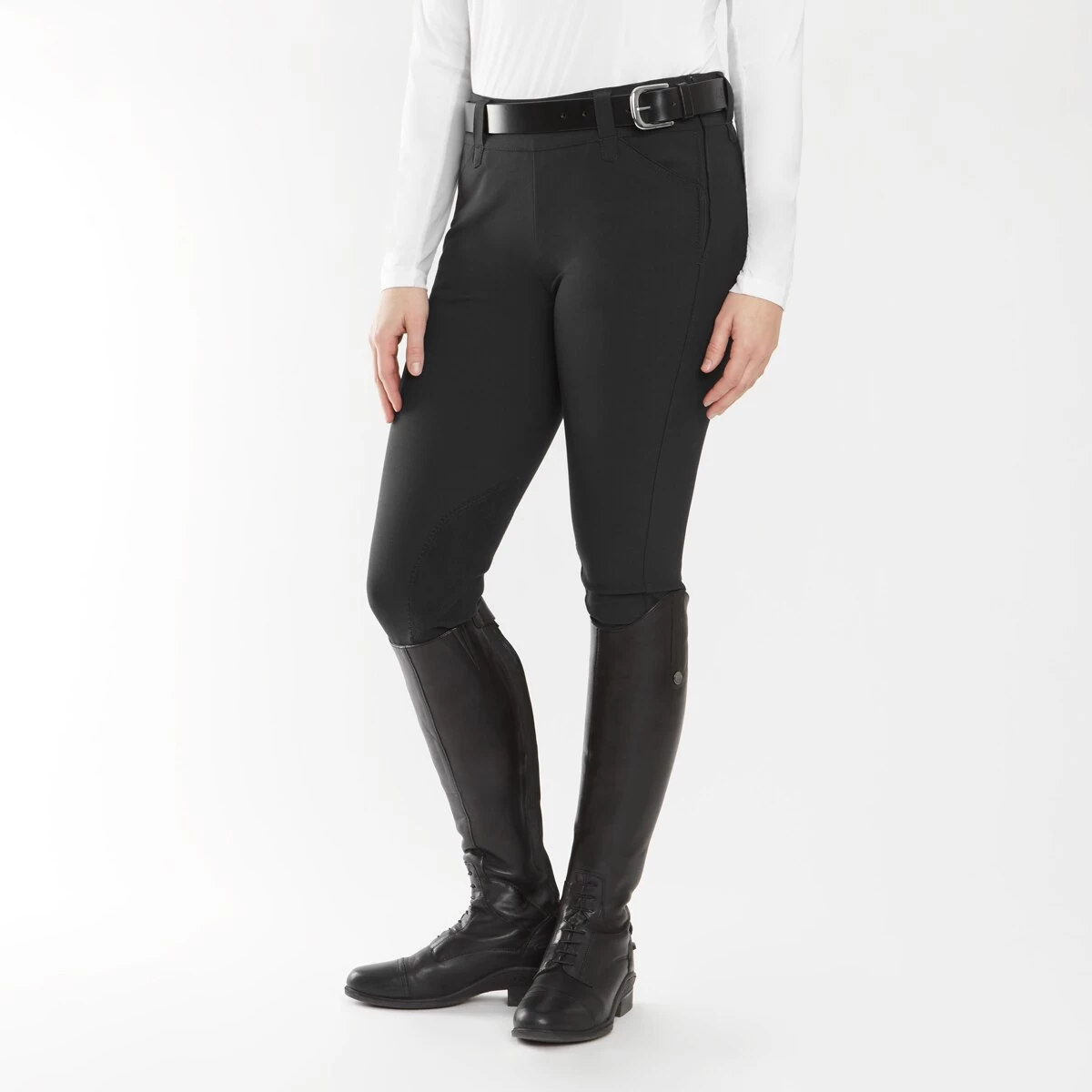 Piper Classic II Low-Rise Side Zip Breeches By SmartPak - Knee Patch 9 Piper Classic II Low-Rise Side Zip Breeches By SmartPak - Knee Patch - Image 9