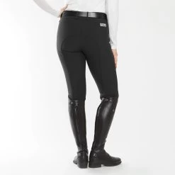 Piper Classic II Low-Rise Side Zip Breeches By SmartPak - Knee Patch 29 Piper Classic II Low-Rise Side Zip Breeches By SmartPak - Knee Patch -Equestrian Equipment Store 35141 black 17304