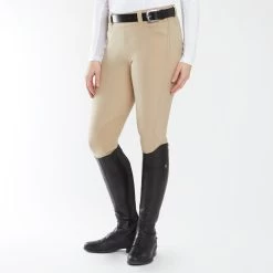 Piper Classic II Low-Rise Side Zip Breeches By SmartPak - Knee Patch 32 Piper Classic II Low-Rise Side Zip Breeches By SmartPak - Knee Patch -Equestrian Equipment Store 35141 tan 17264