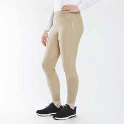 Piper Classic II Low-Rise Side Zip Breeches By SmartPak - Knee Patch 34 Piper Classic II Low-Rise Side Zip Breeches By SmartPak - Knee Patch -Equestrian Equipment Store 35141 tan 19714
