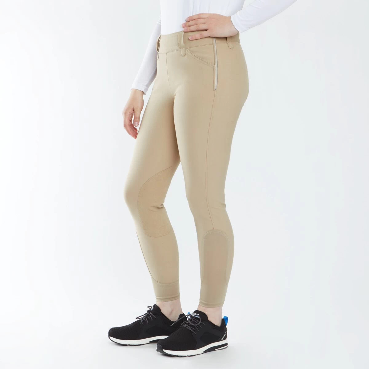 Piper Classic II Low-Rise Side Zip Breeches By SmartPak - Knee Patch 15 Piper Classic II Low-Rise Side Zip Breeches By SmartPak - Knee Patch - Image 15