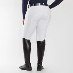 Piper Classic II Low-Rise Side Zip Breeches By SmartPak - Knee Patch 25 Piper Classic II Low-Rise Side Zip Breeches By SmartPak - Knee Patch -Equestrian Equipment Store 35141 white 18449