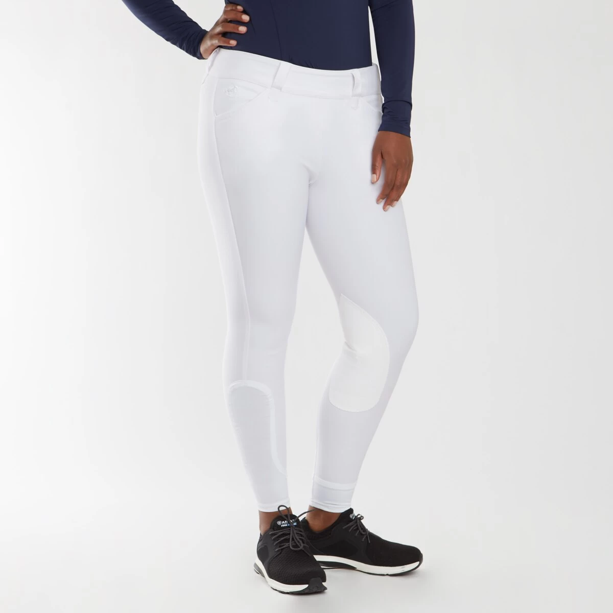 Piper Classic II Low-Rise Side Zip Breeches By SmartPak - Knee Patch 7 Piper Classic II Low-Rise Side Zip Breeches By SmartPak - Knee Patch - Image 7