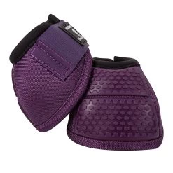 Classic Equine No Turn Flexion Bell Boots -Equestrian Equipment Store 35152 eggplant 1