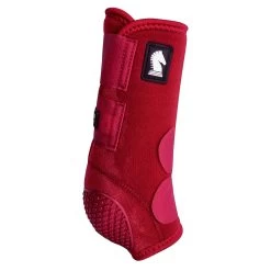 Classic Equine Flexion By Legacy 2 Front Support Boots -Equestrian Equipment Store 35153 crimson 1