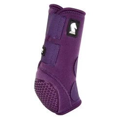 Classic Equine Flexion By Legacy 2 Front Support Boots -Equestrian Equipment Store 35153 eggplant 1
