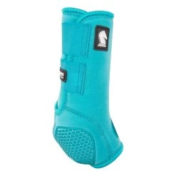 Classic Equine Flexion By Legacy 2 Hind Support Boots -Equestrian Equipment Store 35154 aqua 1