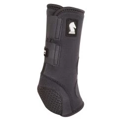 Classic Equine Flexion By Legacy 2 Hind Support Boots -Equestrian Equipment Store 35154 charcoal 1