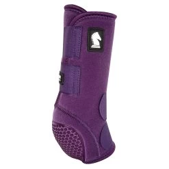 Classic Equine Flexion By Legacy 2 Hind Support Boots -Equestrian Equipment Store 35154 eggplant 1