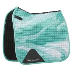 Weatherbeeta Prime Marble Dressage Pad -Equestrian Equipment Store 35164 turquoise swirl 1