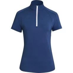 RJ Classics Sasha Short Sleeve Sun Shirt W/ 37.5 Temperature Regulating Technology - Clearance! -Equestrian Equipment Store 35351 bluesapphire 1