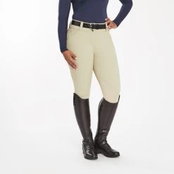 Piper Evolution Curvy Fit Breeches By SmartPak - Knee Patch -Equestrian Equipment Store 35579 tanlighttan 4842