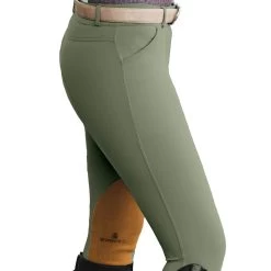 Romfh Willow Knee Patch Breech -Equestrian Equipment Store 35582 moss