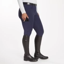 Hadley Winter Tech Softshell Breeches By SmartPak - Full Seat 15 Hadley Winter Tech Softshell Breeches By SmartPak - Full Seat -Equestrian Equipment Store 35702 navy 2691