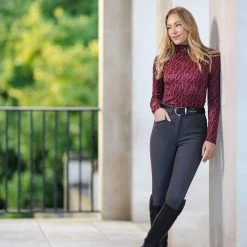 LeMieux Freya Pro Full Seat Breech -Equestrian Equipment Store 35868 grey 3