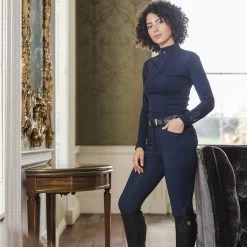 LeMieux Freya Pro Full Seat Breech -Equestrian Equipment Store 35868 navy 1