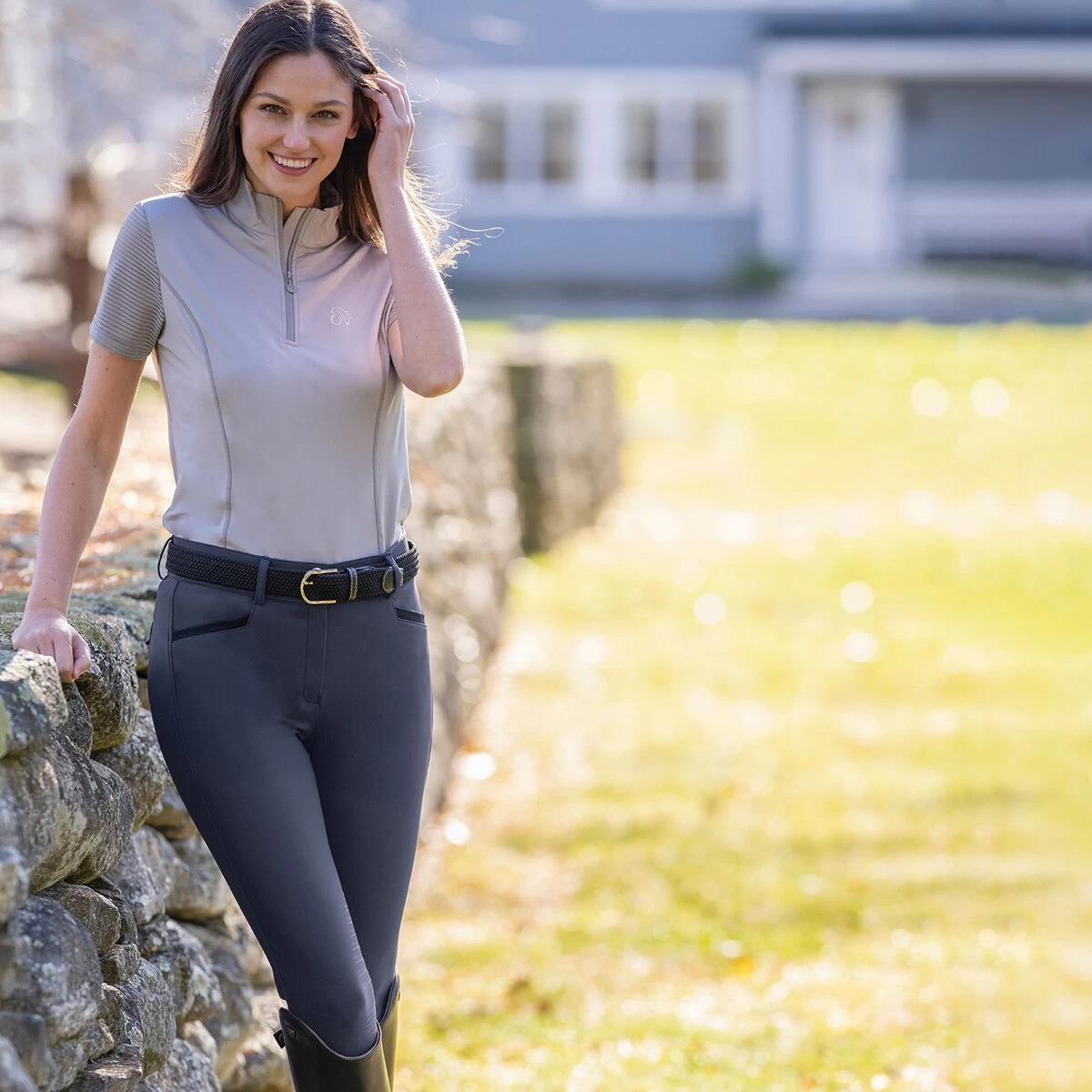 Ovation Dynamic Knee Patch Breeches 3 Ovation Dynamic Knee Patch Breeches - Image 3