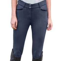 Ovation Dynamic Knee Patch Breeches 8 Ovation Dynamic Knee Patch Breeches -Equestrian Equipment Store 36303 indigo 2