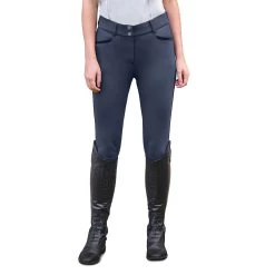 Ovation Dynamic Knee Patch Breeches 9 Ovation Dynamic Knee Patch Breeches -Equestrian Equipment Store 36303 indigo 3