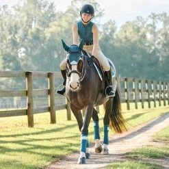 SmartPak Luxe Collection Polo Wraps - Clearance! -Equestrian Equipment Store 51 35331 33067 33396 33487 33486 harborblue tan 7762